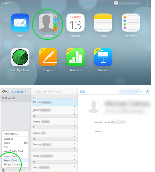 transfer-contacts-from-iPhone-to-Android-with-iCloud