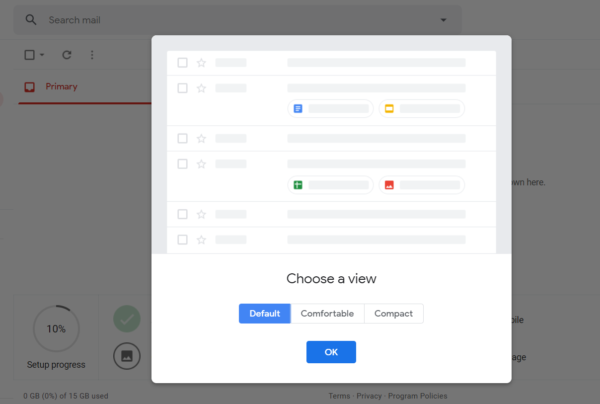 New gmail login