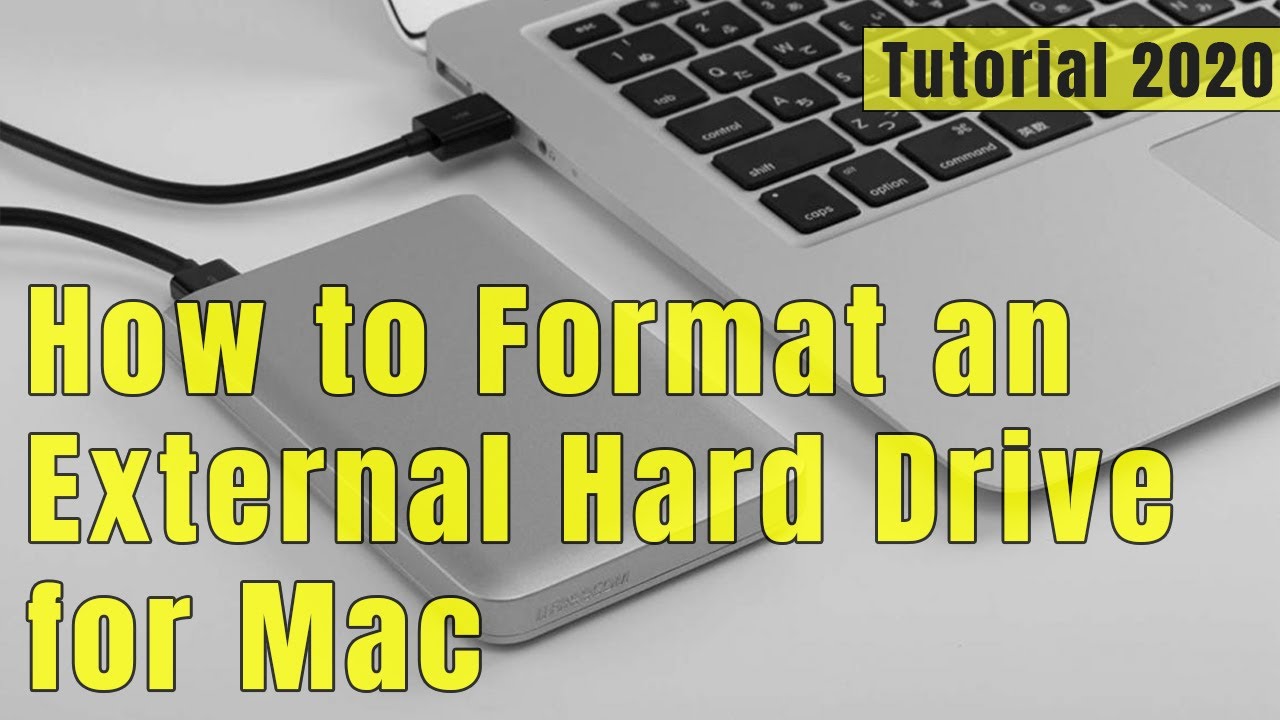 best external hard disk format for mac