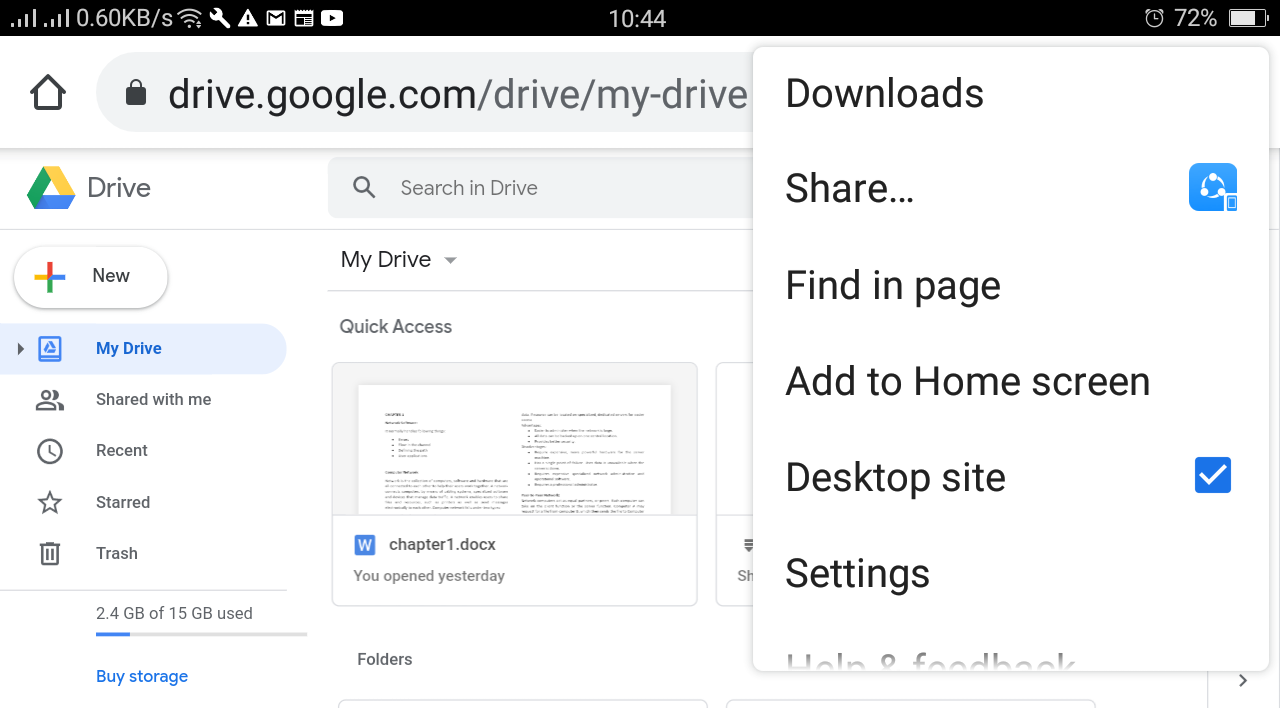 google drive for windows desktop