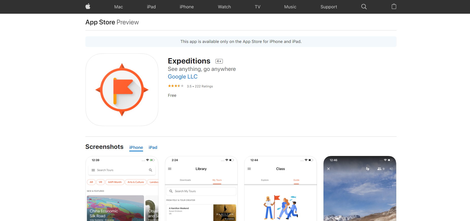 Google Expeditions