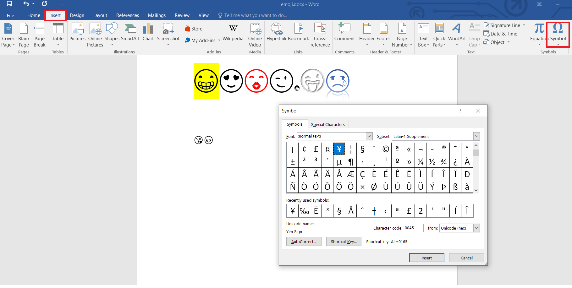 How do I insert emoji in Microsoft Word Documents ? - Technical Aide