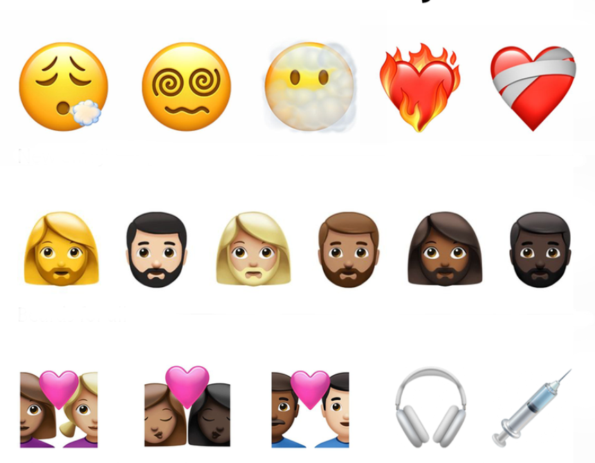 New emoji in iOS 14.5